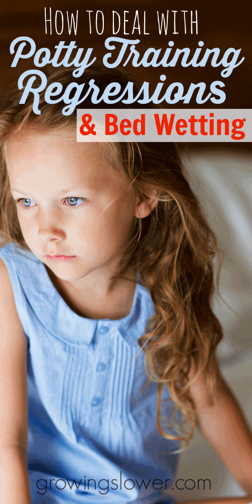 The best way to deal with potty training regressions and get your happy,confident, potty trained child back fast.