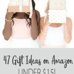 47 Frugal Amazon Gift Ideas - Avoid the crowds and save money with these fun Amazon gifts for the men, women, girls, and guys on your Christmas list this holiday season! Plus every product listed is eligible for free shipping and is under $15! Finish off your Christmas shopping with these easy gift ideas and stocking stuffers for him, for her, and for the kids.