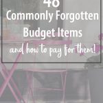 Be sure to budget for these 48 unexpected expenses.