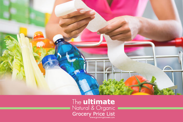Compare prices and save money on groceries with The Ultimate Natural and Organic Grocery Price List. This makes it easy to find the best prices on your favorite products at Costco, Vitacost, Amazon, Azure Standard, Thrive Market, and more!