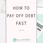 Even if you only have a few dollars socked away in a mason jar, even if you have no money right now at all, let me share with you why you can (and should) get out of debt, and how you can do it fast!