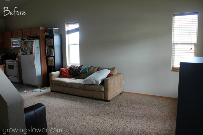 Check out my amazing $79 Budget Living Room Makeover Before and After pictures along with 4 simple steps to do your own room makeover on a budget.