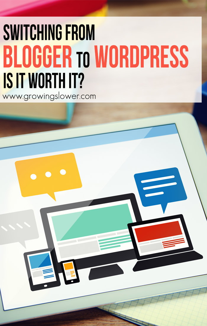 Three questions you should ask when considering Is It Worth It to Switch to WordPress? Plus, my actual traffic results when I finally took the leap! If you're trying to start or grow your blog or work from home business, be sure to consider this important first step.