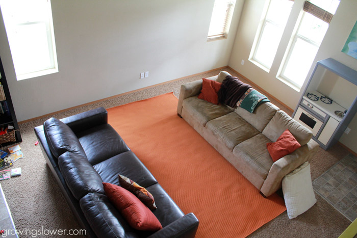 Check out my amazing $79 Budget Living Room Makeover Before and After pictures along with 4 simple steps to do your own room makeover on a budget.