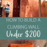 You’ll have fun with the whole family when you build a home climbing wall! Whether you incorporate it into your home decor as your next amazing kids bedroom idea, build it in the garage to boost fitness for an indoor workout, or put it in the backyard, this free standing rock climbing wall DIY tutorial will make the process easy. Includes cost-conscious project budget and material list.