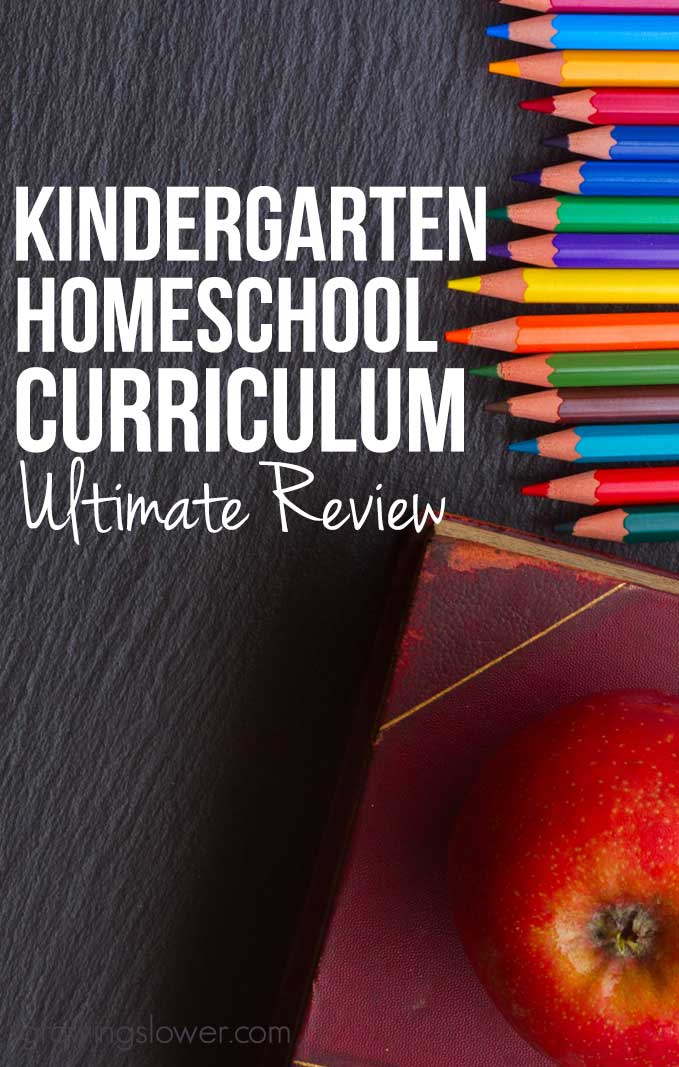 Looking for the best Kindergarten Homeschool Curriculum for your family? Check out this detailed review of our favorite resources and homeschooling ideas for Kindergarten, including pros and cons, costs, time commitment, planning tricks and ways to stay organized.
