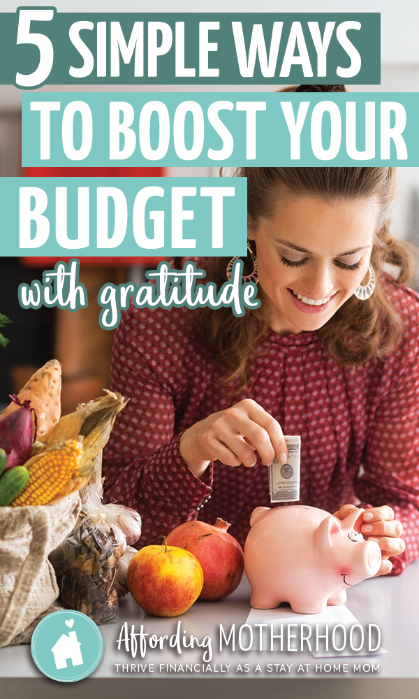 You might be surprised about how gratitude affects your budget and how easy it is to give it a boost with these 5 gratitude tips.