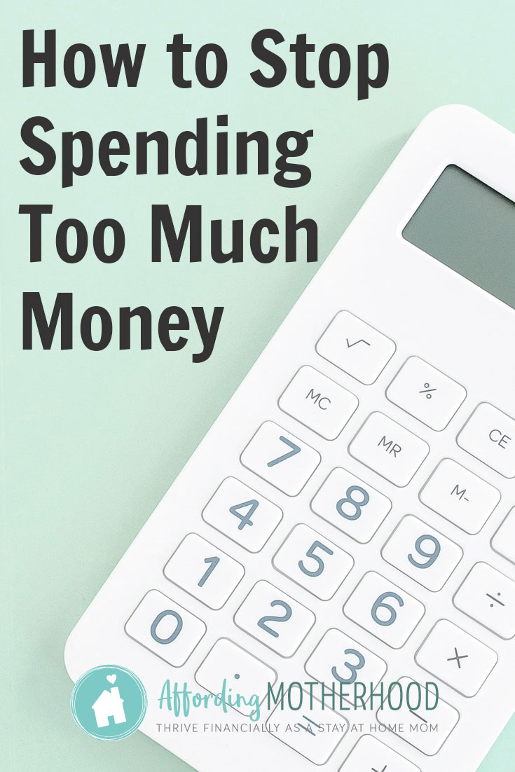 How to Stop Spending Too Much Money - Calculator